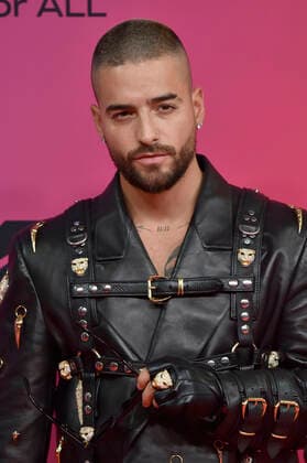 Maluma bei der Verleihung der MTV European Music Awards 2021 in der Laszlo Papp Sportarena. Budapest, 14.11.2021