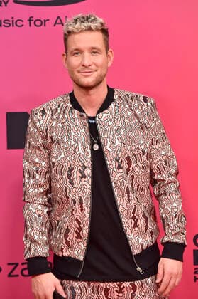 Ben Istenes bei der Verleihung der MTV European Music Awards 2021 in der Laszlo Papp Sportarena. Budapest, 14.11.2021