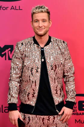 Ben Istenes bei der Verleihung der MTV European Music Awards 2021 in der Laszlo Papp Sportarena. Budapest, 14.11.2021