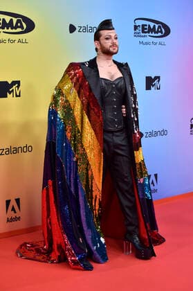 Riccardo Simonetti bei der Verleihung der MTV European Music Awards 2021 in der Laszlo Papp Sportarena. Budapest, 14.11.2021