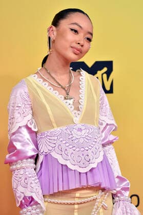 Griff bei der Verleihung der MTV European Music Awards 2021 in der Laszlo Papp Sportarena. Budapest, 14.11.2021