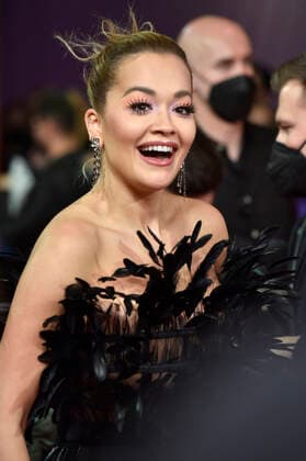 Rita Ora bei der Verleihung der MTV European Music Awards 2021 in der Laszlo Papp Sportarena. Budapest, 14.11.2021