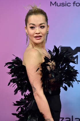 Rita Ora bei der Verleihung der MTV European Music Awards 2021 in der Laszlo Papp Sportarena. Budapest, 14.11.2021