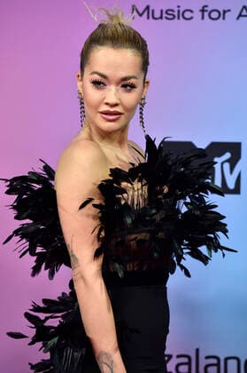 Rita Ora bei der Verleihung der MTV European Music Awards 2021 in der Laszlo Papp Sportarena. Budapest, 14.11.2021
