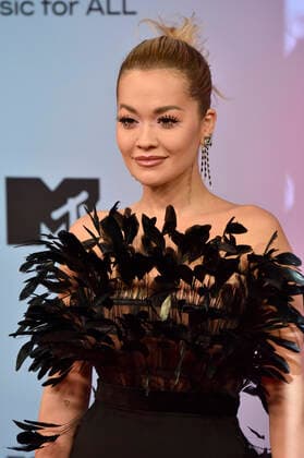 Rita Ora bei der Verleihung der MTV European Music Awards 2021 in der Laszlo Papp Sportarena. Budapest, 14.11.2021
