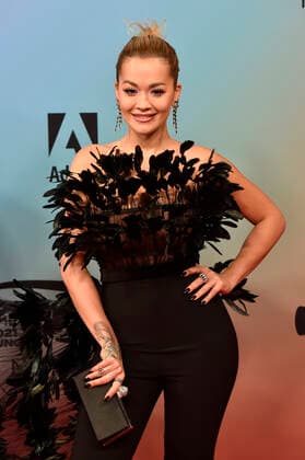 Rita Ora bei der Verleihung der MTV European Music Awards 2021 in der Laszlo Papp Sportarena. Budapest, 14.11.2021