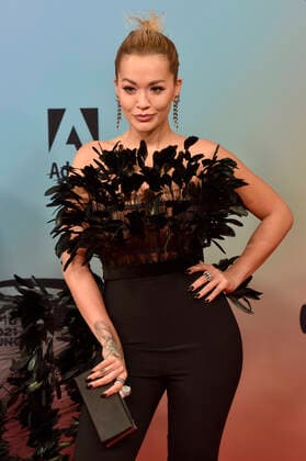 Rita Ora bei der Verleihung der MTV European Music Awards 2021 in der Laszlo Papp Sportarena. Budapest, 14.11.2021