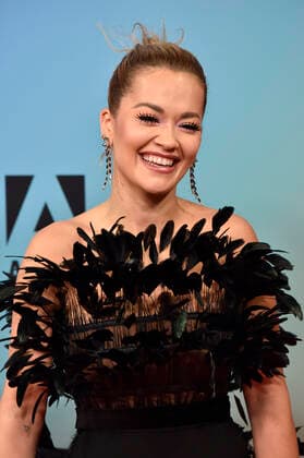Rita Ora bei der Verleihung der MTV European Music Awards 2021 in der Laszlo Papp Sportarena. Budapest, 14.11.2021