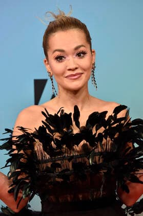 Rita Ora bei der Verleihung der MTV European Music Awards 2021 in der Laszlo Papp Sportarena. Budapest, 14.11.2021