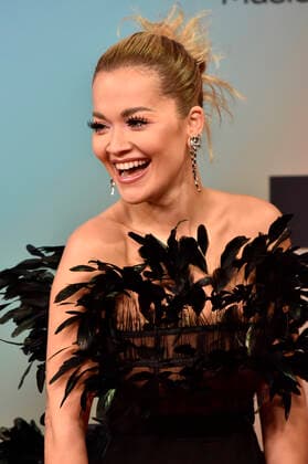 Rita Ora bei der Verleihung der MTV European Music Awards 2021 in der Laszlo Papp Sportarena. Budapest, 14.11.2021