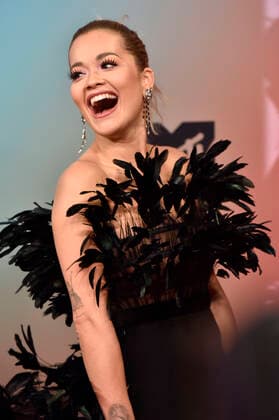 Rita Ora bei der Verleihung der MTV European Music Awards 2021 in der Laszlo Papp Sportarena. Budapest, 14.11.2021