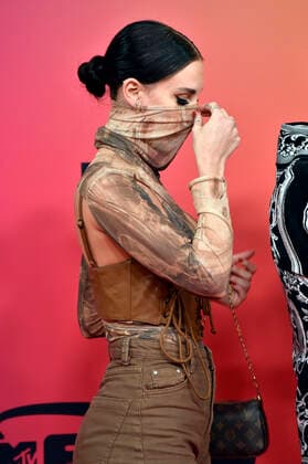 Akasha bei der Verleihung der MTV European Music Awards 2021 in der Laszlo Papp Sportarena. Budapest, 14.11.2021