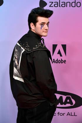 Gjon s Tears bei der Verleihung der MTV European Music Awards 2021 in der Laszlo Papp Sportarena. Budapest, 14.11.2021