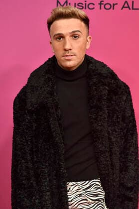 David Amaro bei der Verleihung der MTV European Music Awards 2021 in der Laszlo Papp Sportarena. Budapest, 14.11.2021