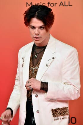 Yungblud bei der Verleihung der MTV European Music Awards 2021 in der Laszlo Papp Sportarena. Budapest, 14.11.2021