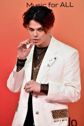 Yungblud bei der Verleihung der MTV European Music Awards 2021 in der Laszlo Papp Sportarena. Budapest, 14.11.2021
