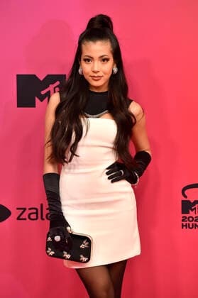 Be Ha Nguyen bei der Verleihung der MTV European Music Awards 2021 in der Laszlo Papp Sportarena. Budapest, 14.11.2021