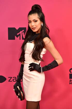 Be Ha Nguyen bei der Verleihung der MTV European Music Awards 2021 in der Laszlo Papp Sportarena. Budapest, 14.11.2021