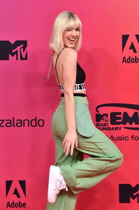Zsa Zsa bei der Verleihung der MTV European Music Awards 2021 in der Laszlo Papp Sportarena. Budapest, 14.11.2021