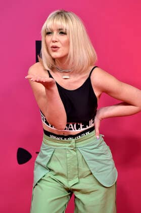 Zsa Zsa bei der Verleihung der MTV European Music Awards 2021 in der Laszlo Papp Sportarena. Budapest, 14.11.2021