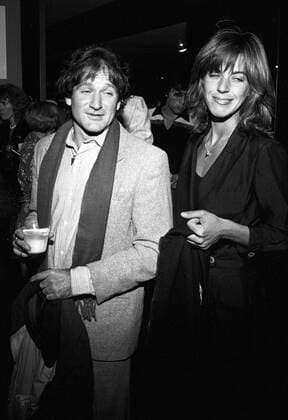 Robin Williams and Valerie Velardi Circa 1980 s Copyright: xRalphxDominguez MediaPunchx