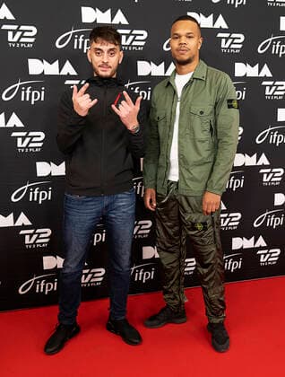 Artigeardit. Danish Music Awards 2021 uddeles paa Flyvestation Vaerloese, loerdag den 20. november 2021.. , Vaerloese Denmark