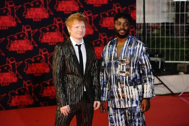 Ed Sheeran CELEBRITES : NRJ Music Awards - Cannes - 20 11 2021 NorbertScanella Panoramic 