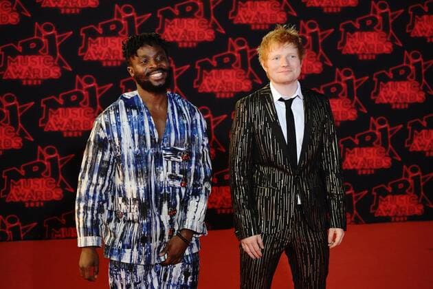 Ed Sheeran CELEBRITES : NRJ Music Awards - Cannes - 20 11 2021 NorbertScanella Panoramic 