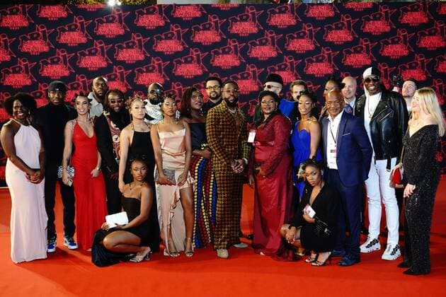 Julien Bouadjie a k a - Tayc CELEBRITES : NRJ Music Awards - Cannes - 20 11 2021 NorbertScanella Panoramic 