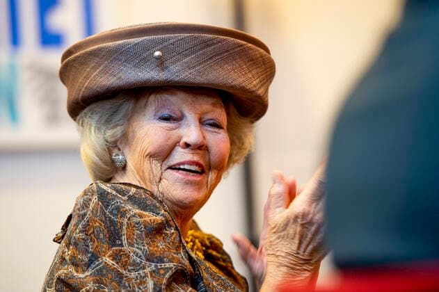 24-11-2021 Beton Princess Beatrix attend the Jantje Beton Award, a prize for the most play-friendly city, in Culemborg. Â  Copyright: xPPEx