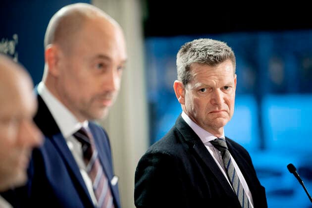 Soeren Brostroem, Sundhedsstyrelsen. Sundhedsministeriet holder pressemoede i Eigtveds Pakhus om COVID-19-situationen onsdag den 24. november 2021.. , Copenhagen Copyright: NILSxMEILVANG NilsxMeilvangx COP110 spdk20211124-174636-L