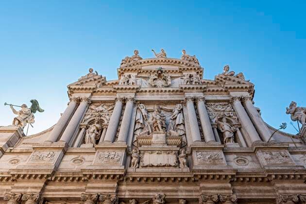  Kirche der Heiligen Maria von der Lilie, Santa Maria Zobenigo oder Chiesa di Santa Maria del Giglio, Venedig, Italien, Europa *** Church of St. Mary of the Lily, Santa Maria Zobenigo or Chiesa di Santa Maria del Giglio, Venice, Italy, Europe Copyright: imageBROKER/PetrxSvarc iblpsi07175920.jpg