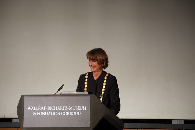 Verleihung Heinrich-Böll-Preis 2021 Wallraff-Richartz-Museum Köln Deutschland 26.11.2021 Oberbürgermeisterin Henriette Reker