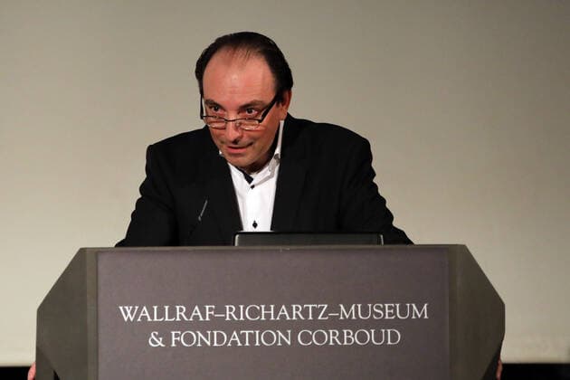 Verleihung Heinrich-Böll-Preis 2021 Wallraff-Richartz-Museum Köln Deutschland 26.11.2021 Direktor Dr. Marcus Dekiert (Wallraff-Richartz-Museum)