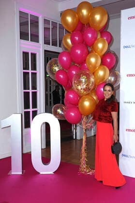 Nandini Mitra bei der 10. Verleihung des EMOTION Award 2021 im Curio Haus. Hamburg, 26.11.2021