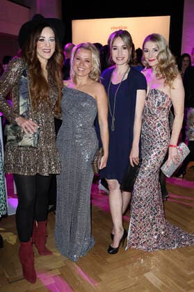 Jasmin Wagner, Nova Meierhenrich, Mareike Fell und Sandra Quadflieg bei der 10. Verleihung des EMOTION Award 2021 im Curio Haus. Hamburg, 26.11.2021