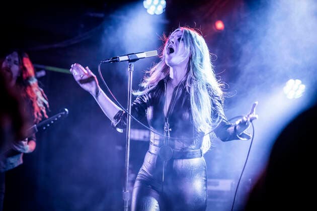 Lucifer live in Oslo, Norway Oslo, Norway. The international heavy metal band Lucifer performs a live concert at John Dee in Oslo. Here vocalist Johanna Sadonis is seen live on stage. Oslo Norway John Dee  Copyright: xGonzalesxPhoto TerjexDokkenx