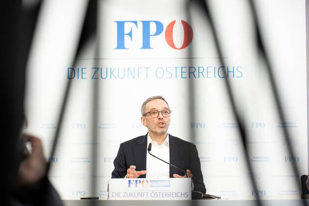 Wien: FPÖ Presskonferenz zum Thema ,,Aktuelle Entwicklungen in der Corona-Politik