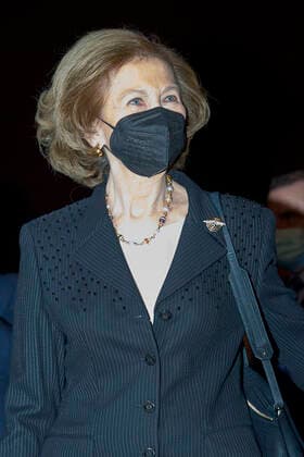 30-11-2021 Madrid Queen Sofia attend the commemorative ceremony of the 40th anniversary of the terrorism victims association at the reina Sofia national art museum in Madrid. No Spain Â  Copyright: xPPEx