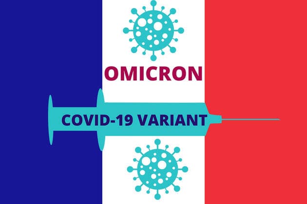 Coronavirus, Covid-19 Omikron, Symbolbilder November 30, 2021, France: Illustration for new COVID-19 variant Omicron reaching France, which poses a high risk according to the WHO. France - ZUMAv61_ 20211130_zaf_v61_017 Copyright: xBrillaxVidax