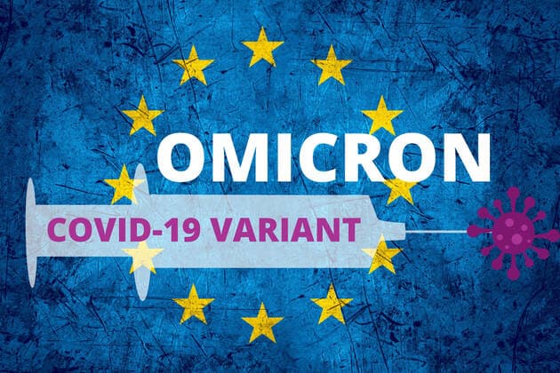 Coronavirus, Covid-19 Omikron, Symbolbilder November 30, 2021, Spain: Illustration for new COVID-19 variant Omicron reaching Europe, which poses a high risk according to the WHO. Spain - ZUMAv61_ 20211130_zaf_v61_014 Copyright: xBrillaxVidax