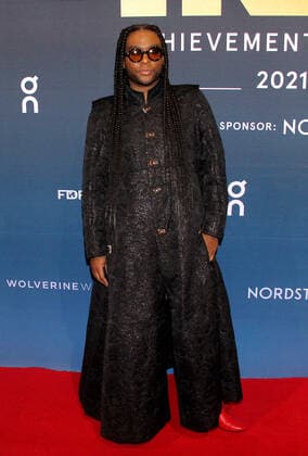 FN Achievement Award in New York NEW YORK, NY- NOVEMBER 30: Law Roach at the 35th Annual FN Achievement Award Winners At Cipriani South Street in New York City on November 30, 2021. Copyright: xErikxNielsenx