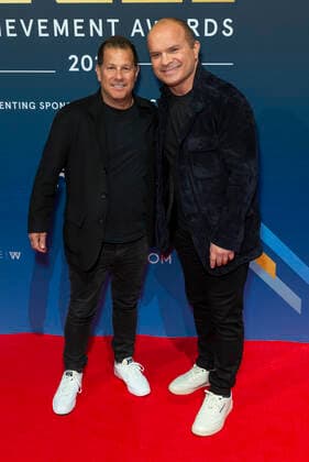 NY: 2021 FN Achievement Awards Jamie Salter and Tie Domi attend 2021 Footwear News Acheivement Awards at Casa Cipriani South Seaport New York New York United States Copyright: LevxRadin