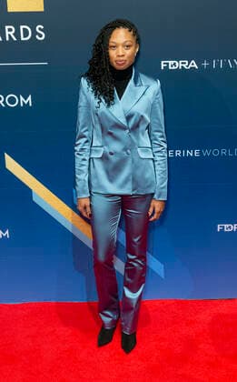 NY: 2021 FN Achievement Awards Allyson Felix attends 2021 Footwear News Acheivement Awards at Casa Cipriani South Seaport New York New York United States Copyright: LevxRadin