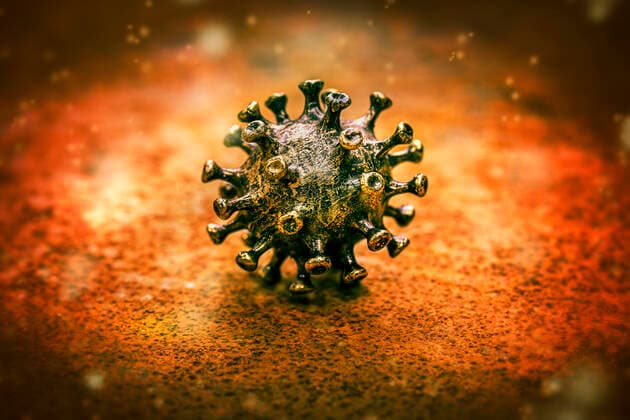 Coronavirus, Symbolfoto Omikron-Variante B.1.1.529