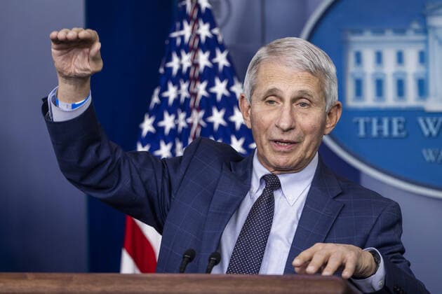 News Themen der Woche KW48 News Bilder des Tages National Institute of Allergy and Infectious Diseases Director Dr. Anthony Fauci answers the media s questions on the Omicron variant in the White House Briefing Room in Washington, DC, on Wednesday, December 1, 2021. The U.S. will tighten testing for air travelers entering the country to try to mitigate the spread of the Omicron variant, a muted form of COVID-19.  WASP20211201111 JIMxLOxSCALZO