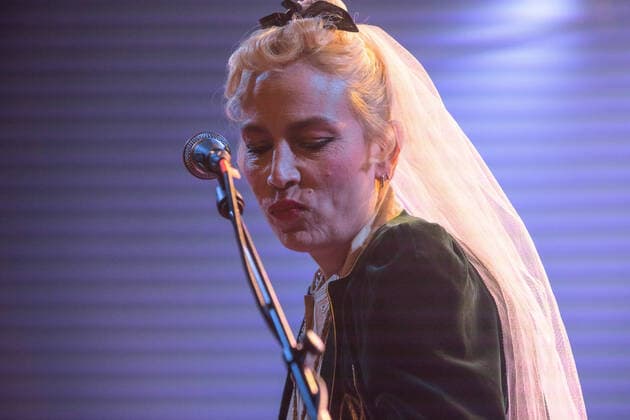 Jenny Wilson live in Copenhagen, Denmark Copenhagen, Denmark. 01st. December, 2021. The Swedish singer, songwriter and musician Jenny Wilson performs a live concert at VEGA in Copenhagen. Copenhagen Denmark  Copyright: xGonzalesxPhoto PeterxTroestx