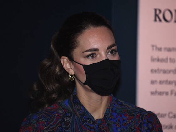 . 02 12 2021. London, United Kingdom. Kate Middleton during a visit to the FabergŽ exhibition at the V&A museum in London.  xPoolx xi-Imagesx IIM-22883-0003