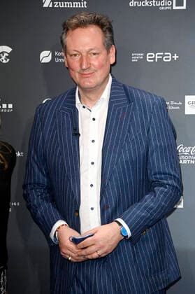 Eckart von Hirschhausen bei der Verleihung des Deutschen Nachhaltigkeitspreises Design 2021 im Maritim Hotel. Düsseldorf, 02.12.2021