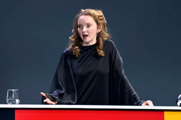 Lily Cole bei der Verleihung des Deutschen Nachhaltigkeitspreises Design 2021 im Maritim Hotel. Düsseldorf, 02.12.2021